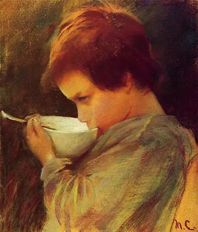 Child Drinking Milk Mary Cassatt